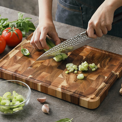 Acacia Wood Cutting Board – 36 × 24 × 2.7 cm