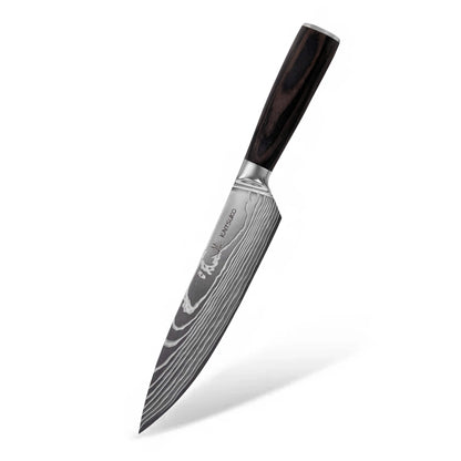 Set de 10 couteaux Japonais - Chef Tanaka