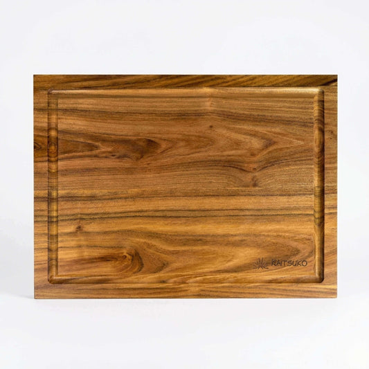 Planche à découper en bois de teck - 33x24cm
