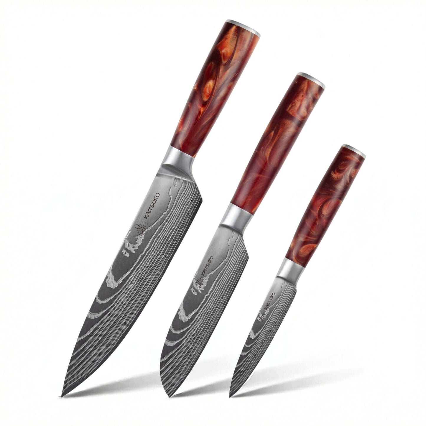 Set de 3 couteaux Japonais - Chef Tanaka