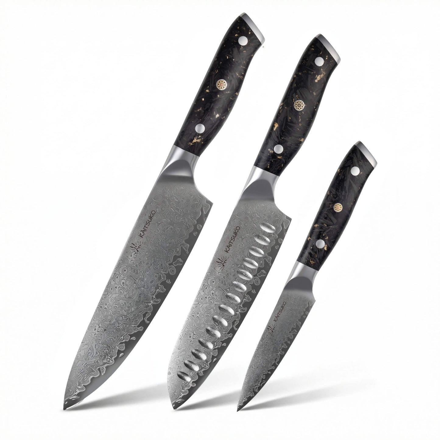 Set de 3 couteaux Japonais - Chef Yakumoto