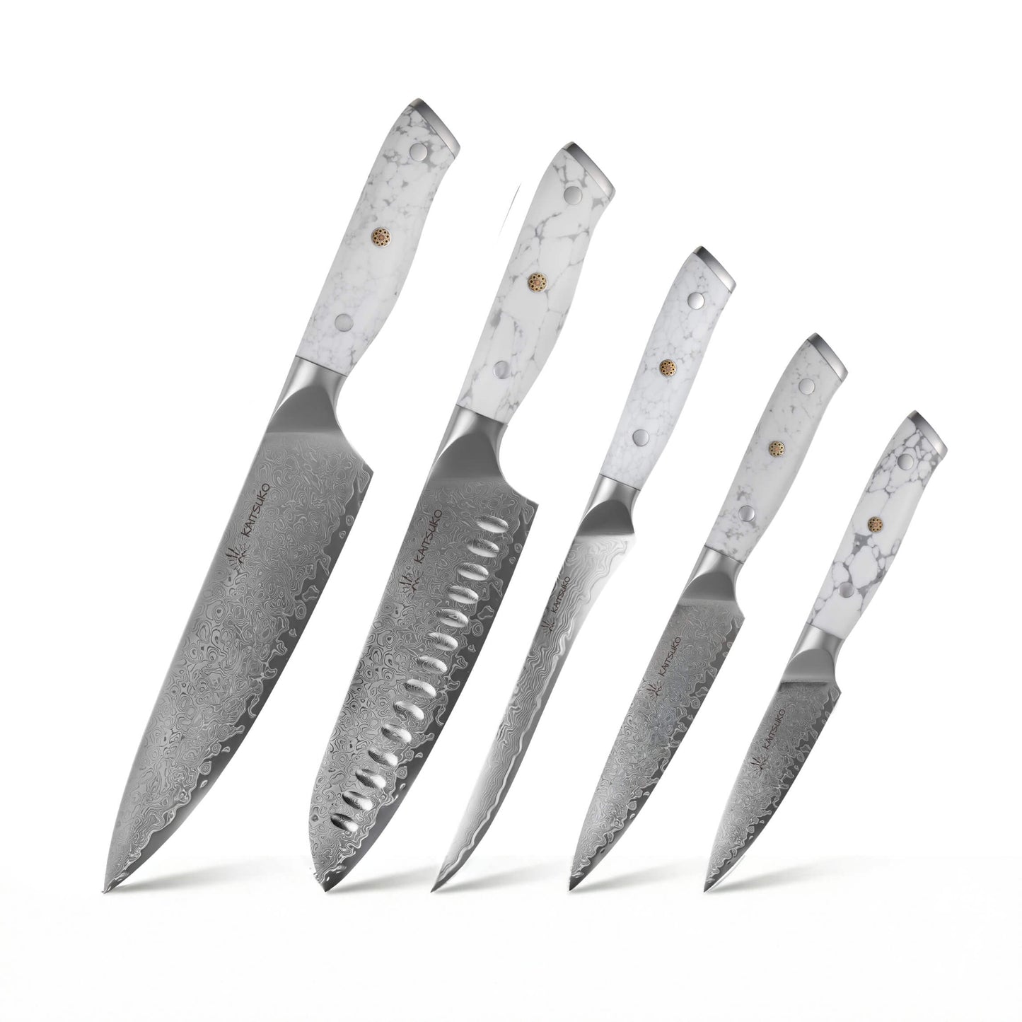 Set de 5 couteaux Japonais - Chef Yakumoto