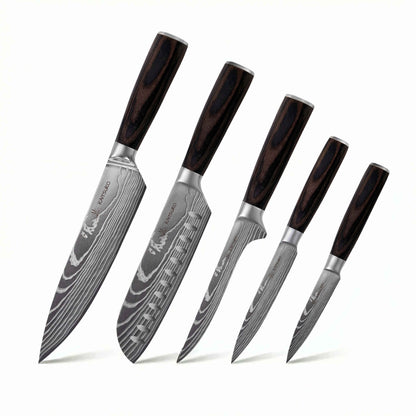 Set de 5 couteaux Japonais - Chef Tanaka
