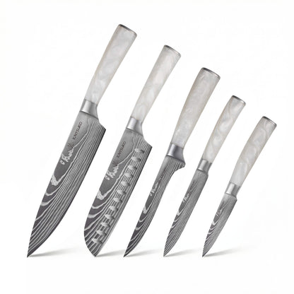 Set de 5 couteaux Japonais - Chef Tanaka