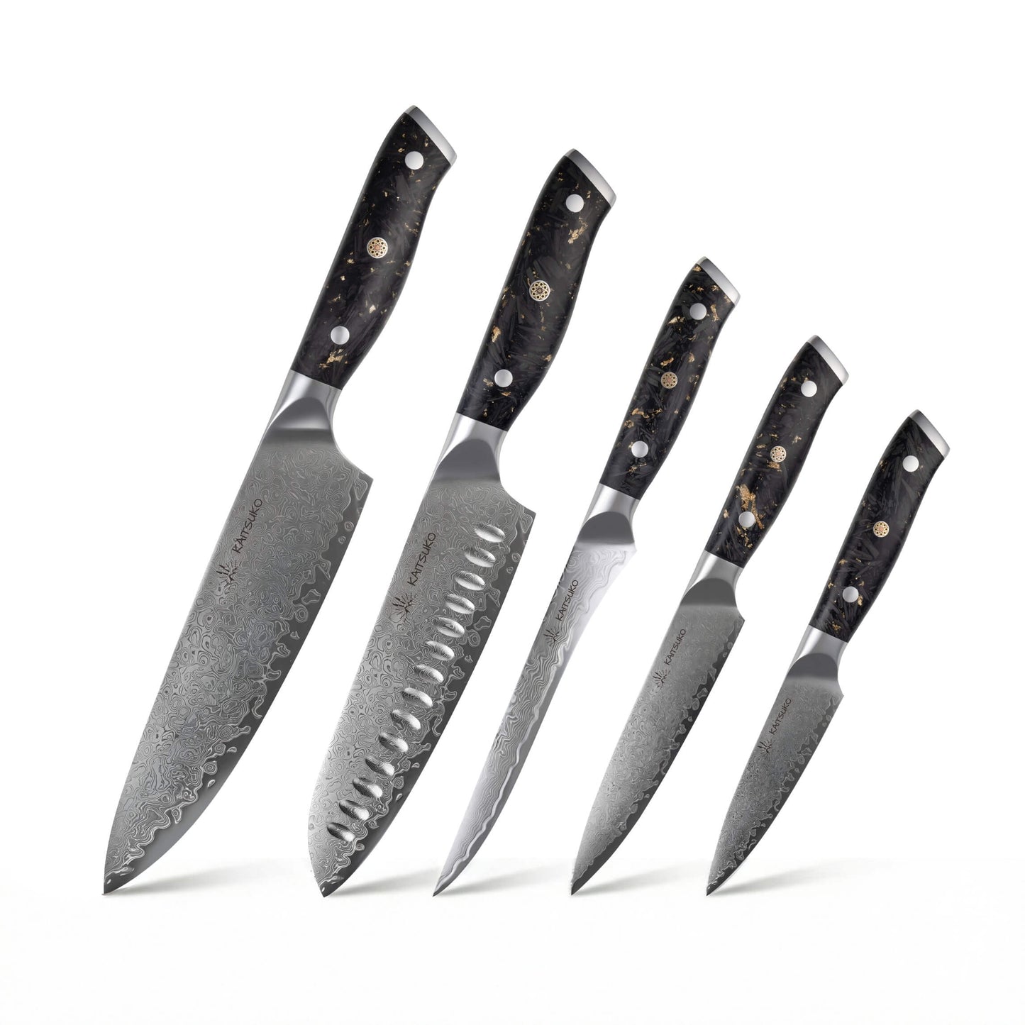 Set de 5 couteaux Japonais - Chef Yakumoto